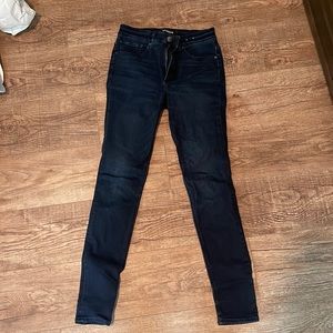 Dark blue skinny jeans